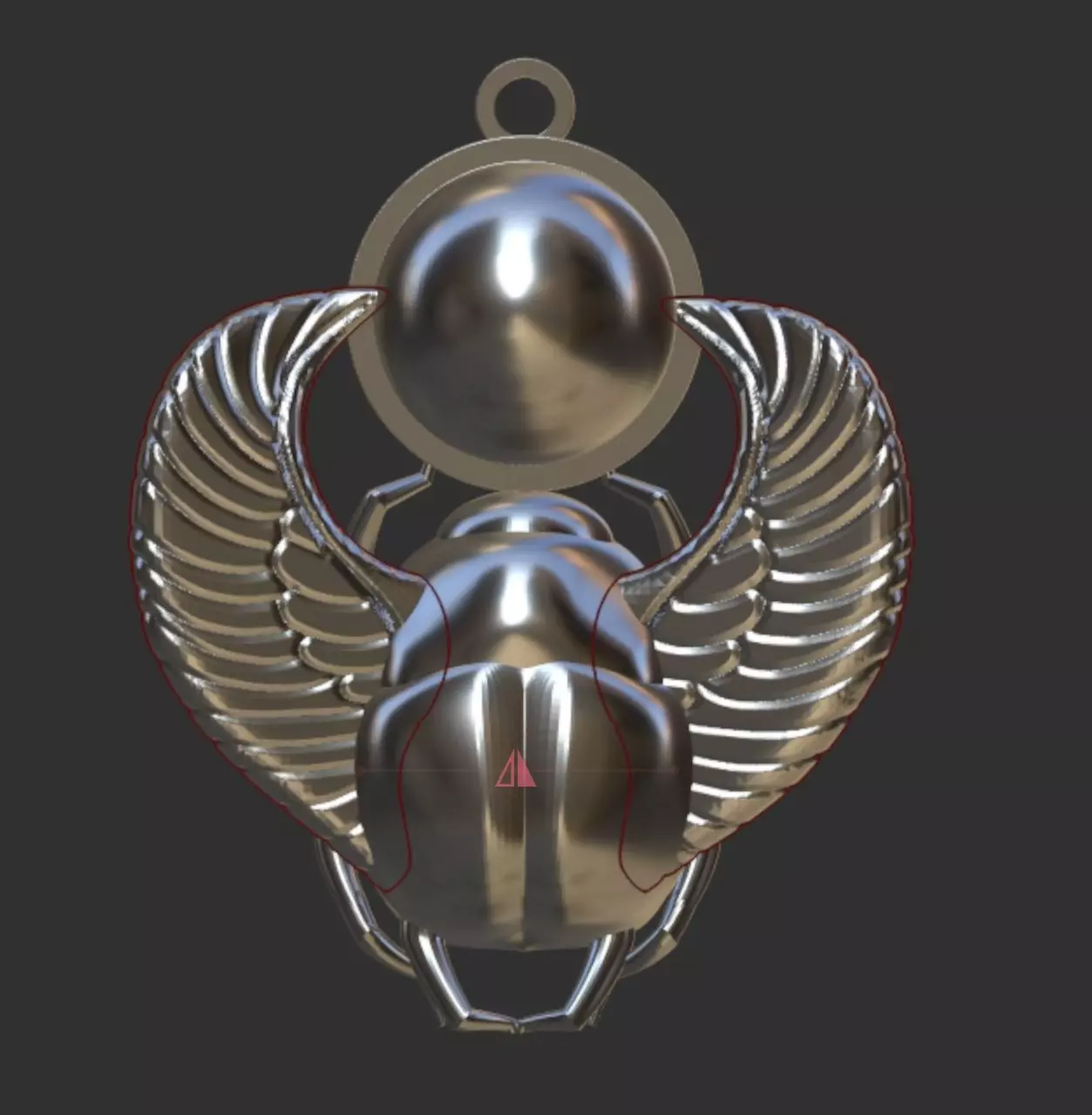Scarab 3D print model_0