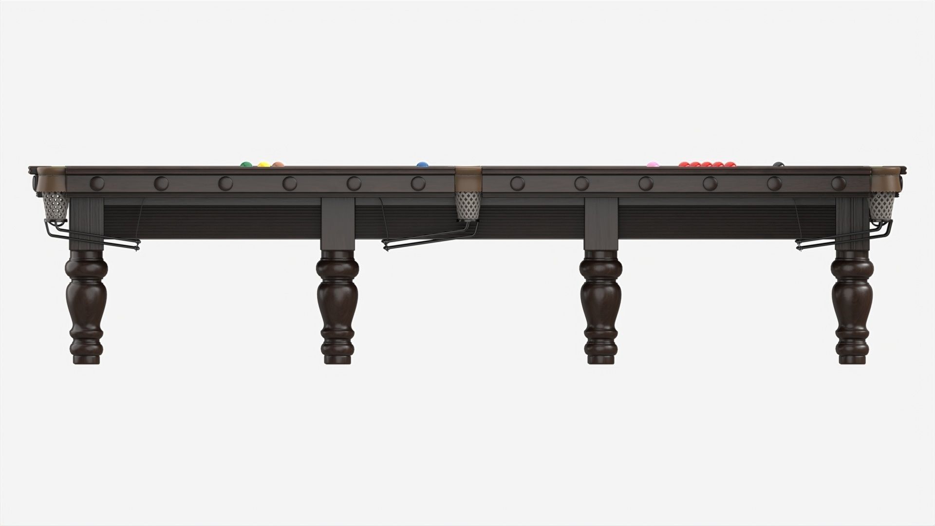 Billiard Snooker Table Full 01 3D model_5