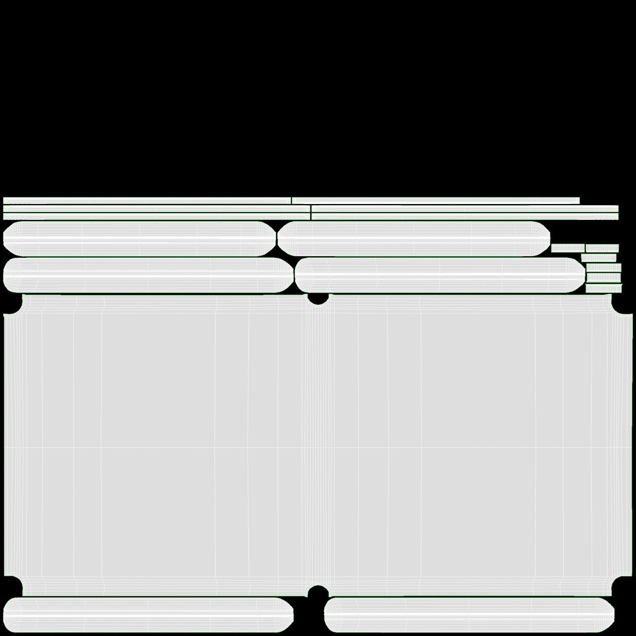 Billiard Snooker Table Full 01 3D model_12