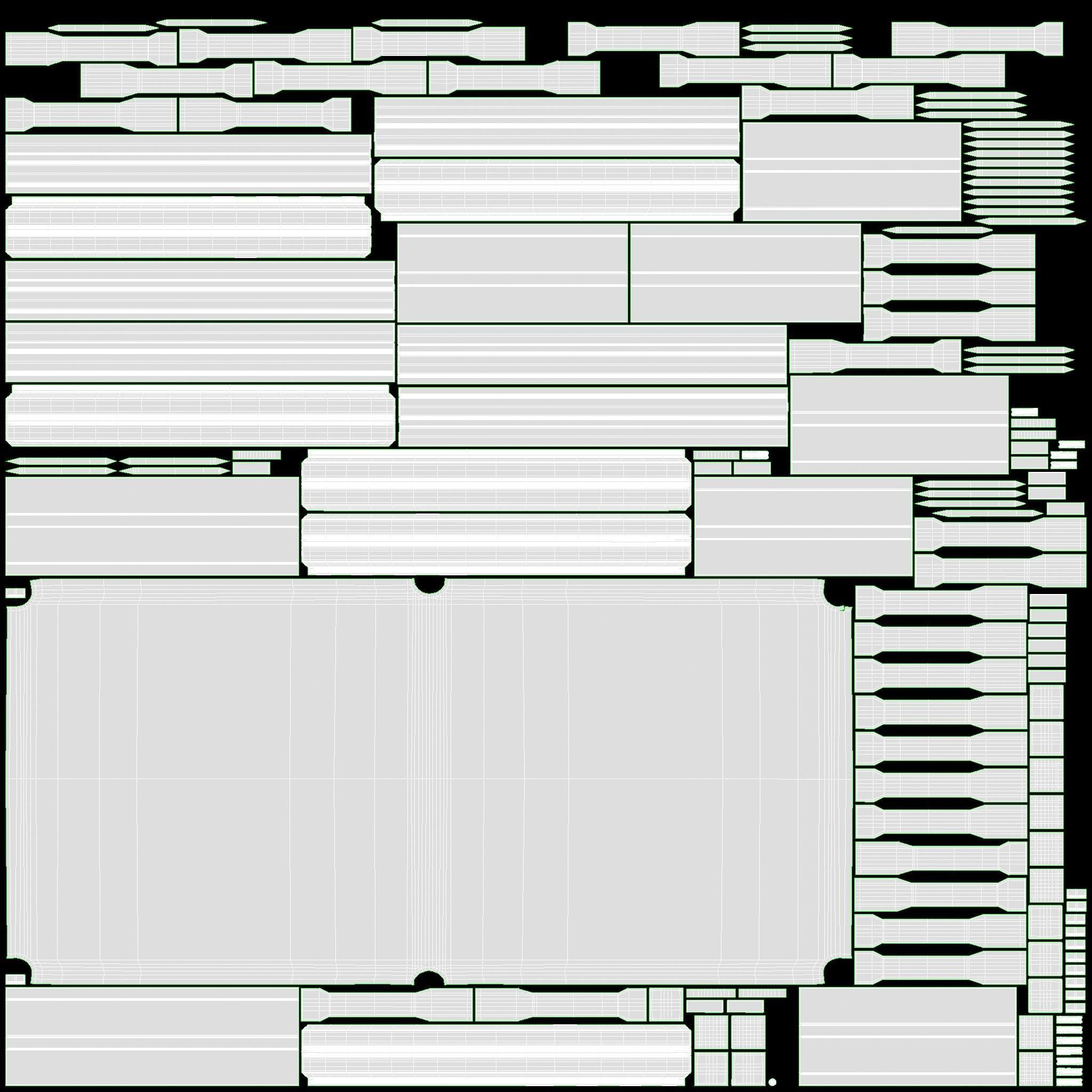 Billiard Snooker Table Full 02 3D model_13
