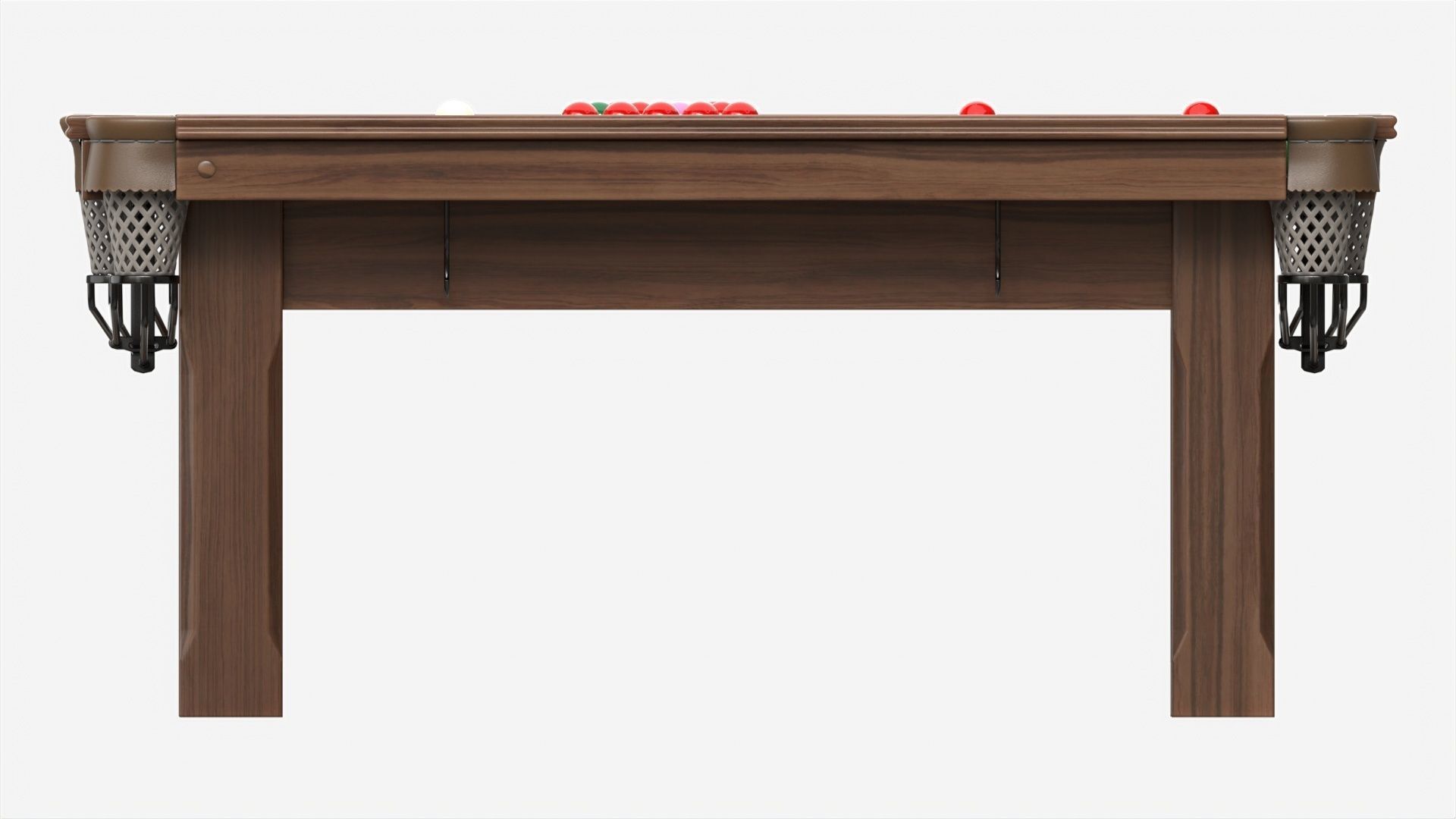 Billiard Snooker Table Full 02 3D model_4