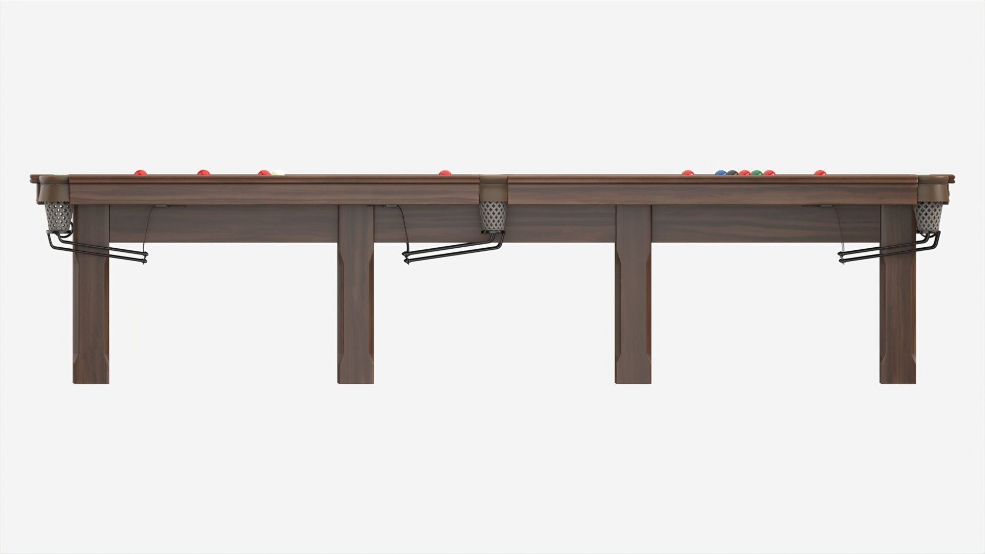 Billiard Snooker Table Full 02 3D model_5