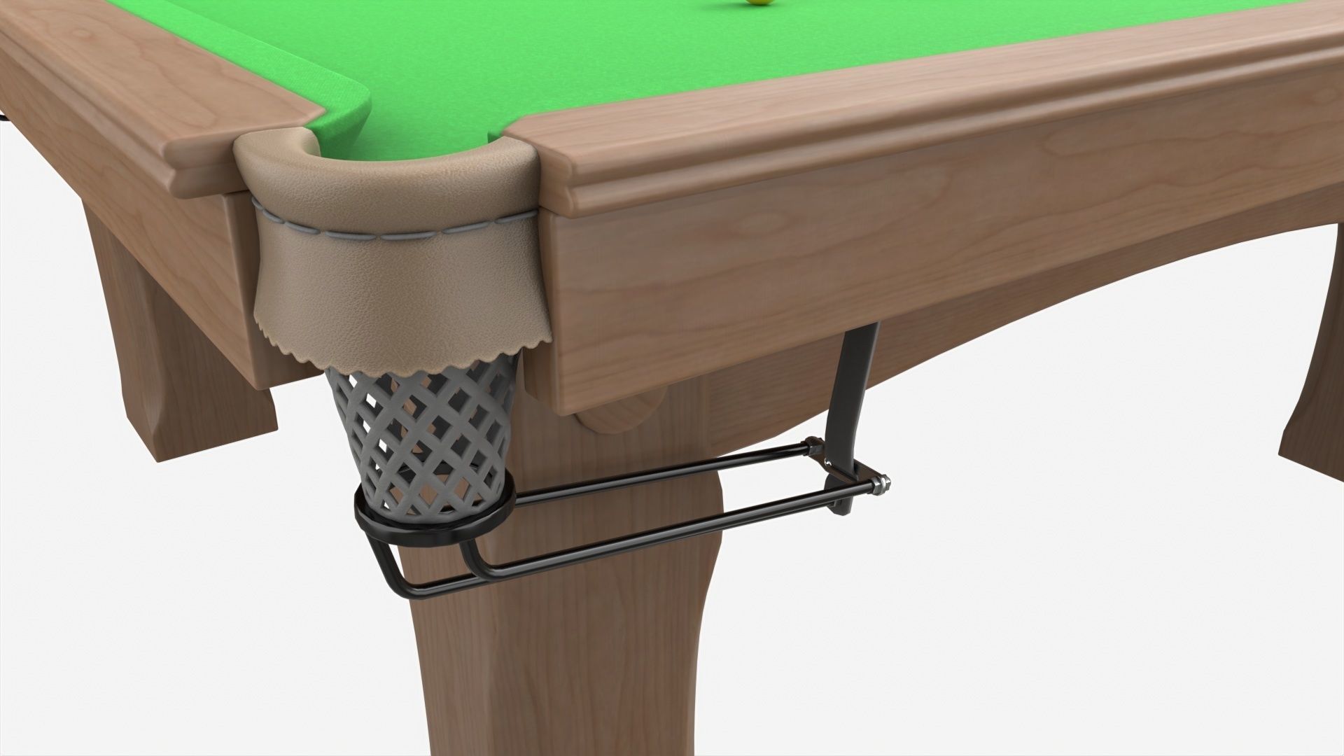 Billiard Snooker Table Full 03 3D model_2