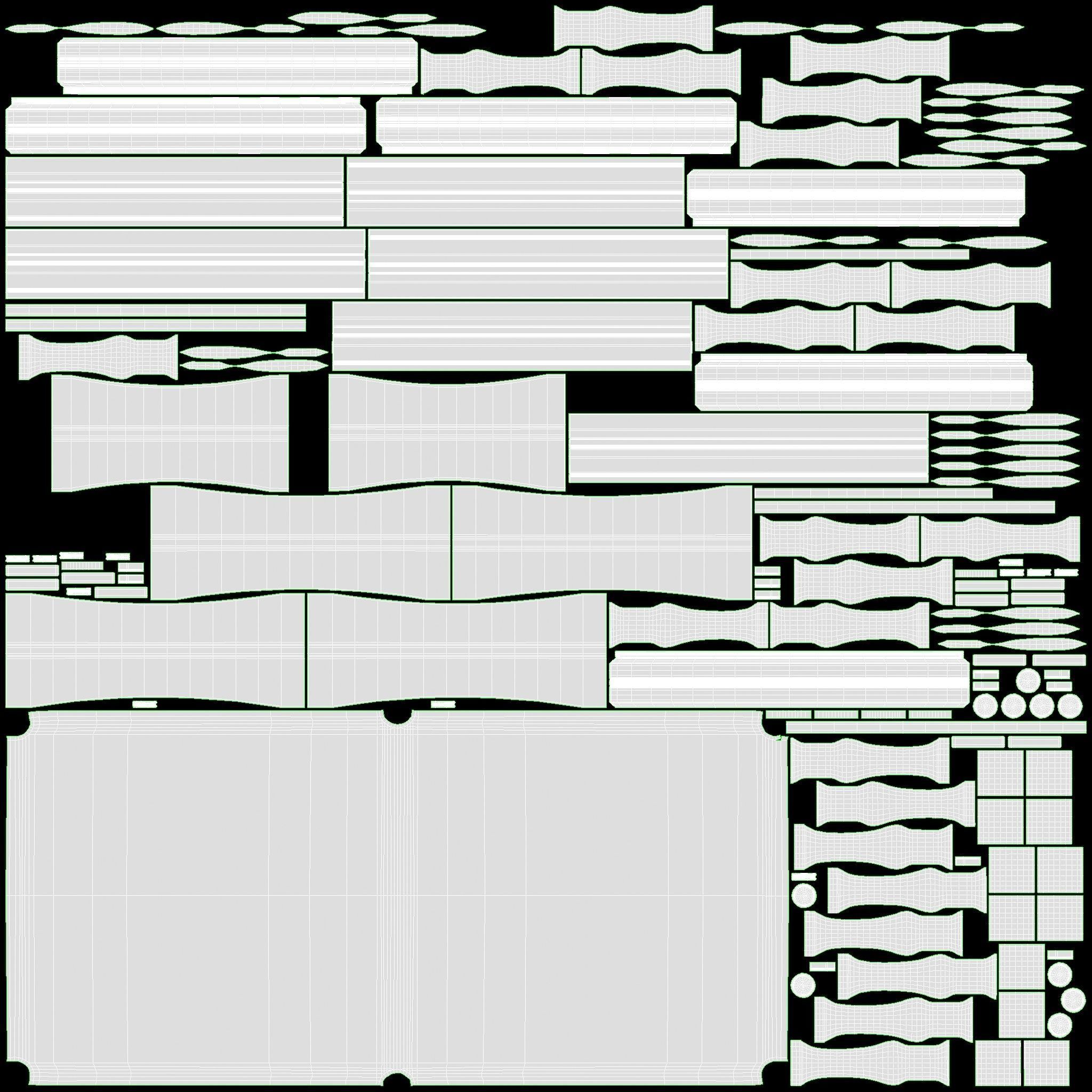 Billiard Snooker Table Full 03 3D model_13