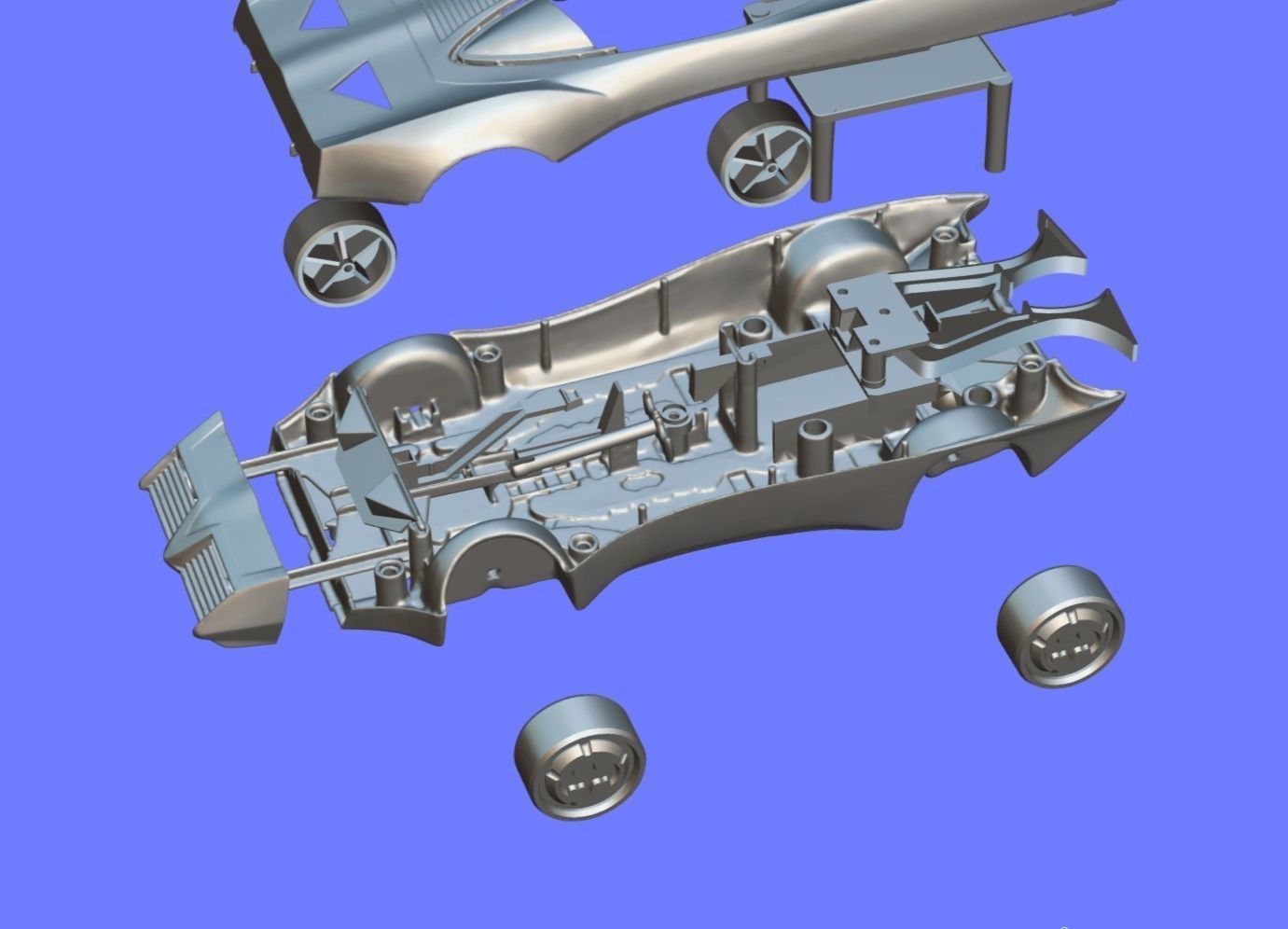 1980s KENNER BATMOBILE TOY CAR - 3D SCAN - 3D print model_16