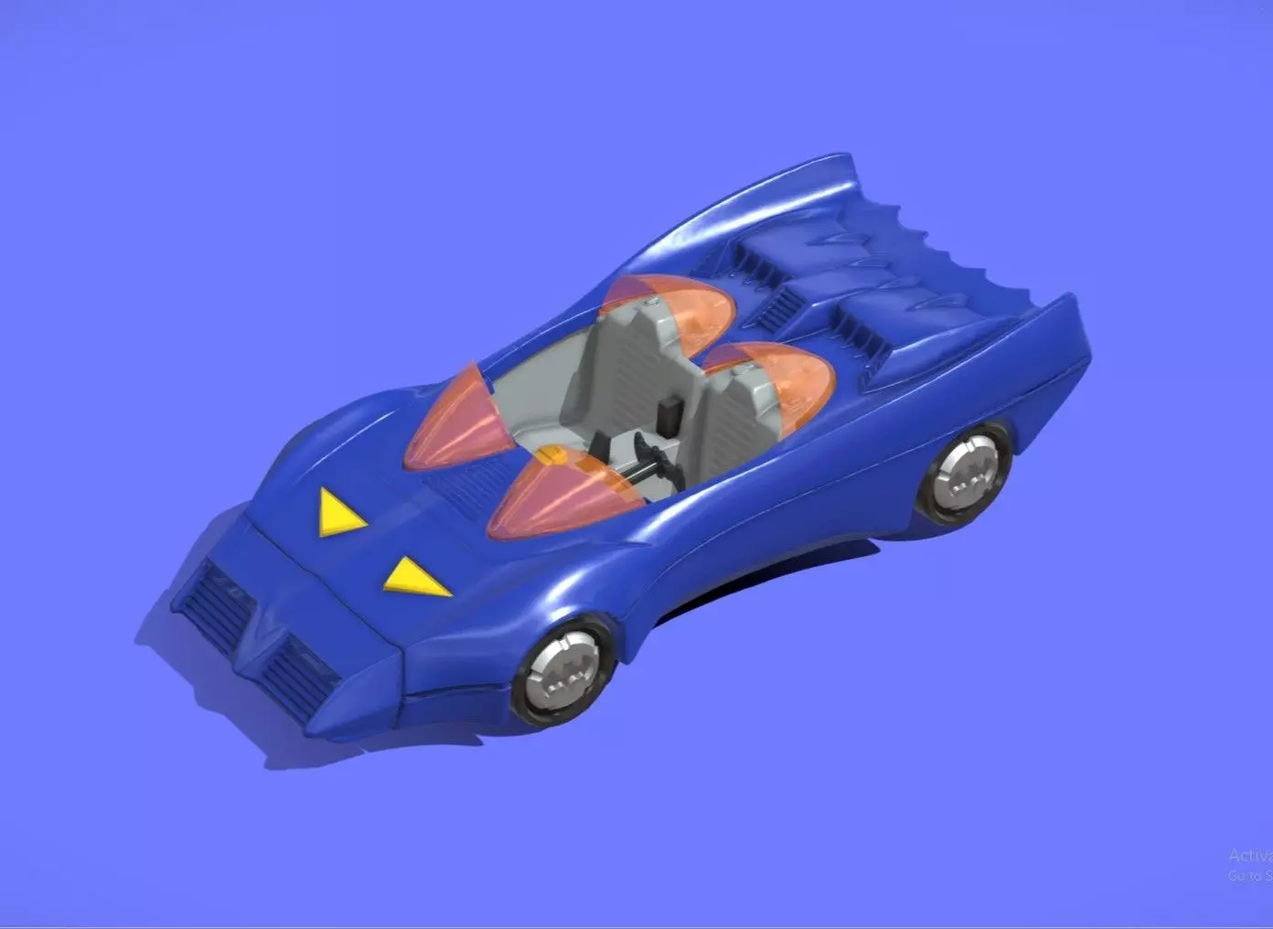 1980s KENNER BATMOBILE TOY CAR - 3D SCAN - 3D print model_0
