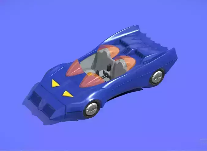1980s KENNER BATMOBILE TOY CAR - 3D SCAN - 3D print model