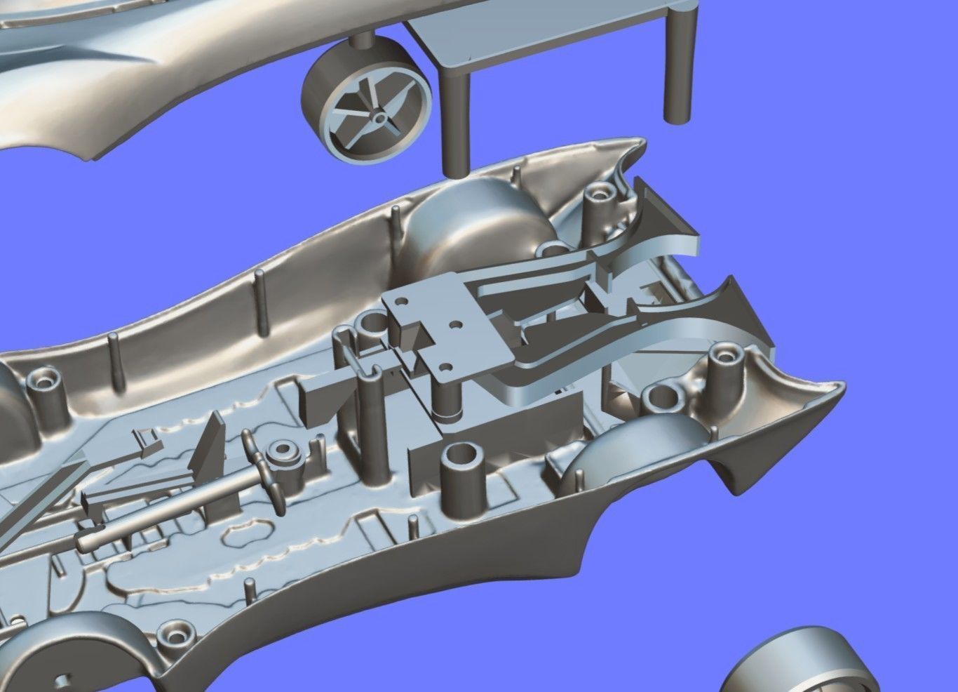 1980s KENNER BATMOBILE TOY CAR - 3D SCAN - 3D print model_18