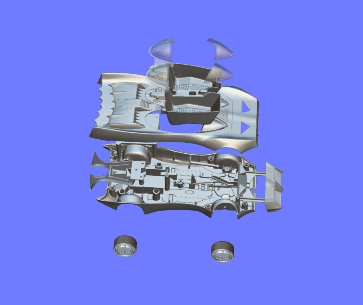 1980s KENNER BATMOBILE TOY CAR - 3D SCAN - 3D print model_14