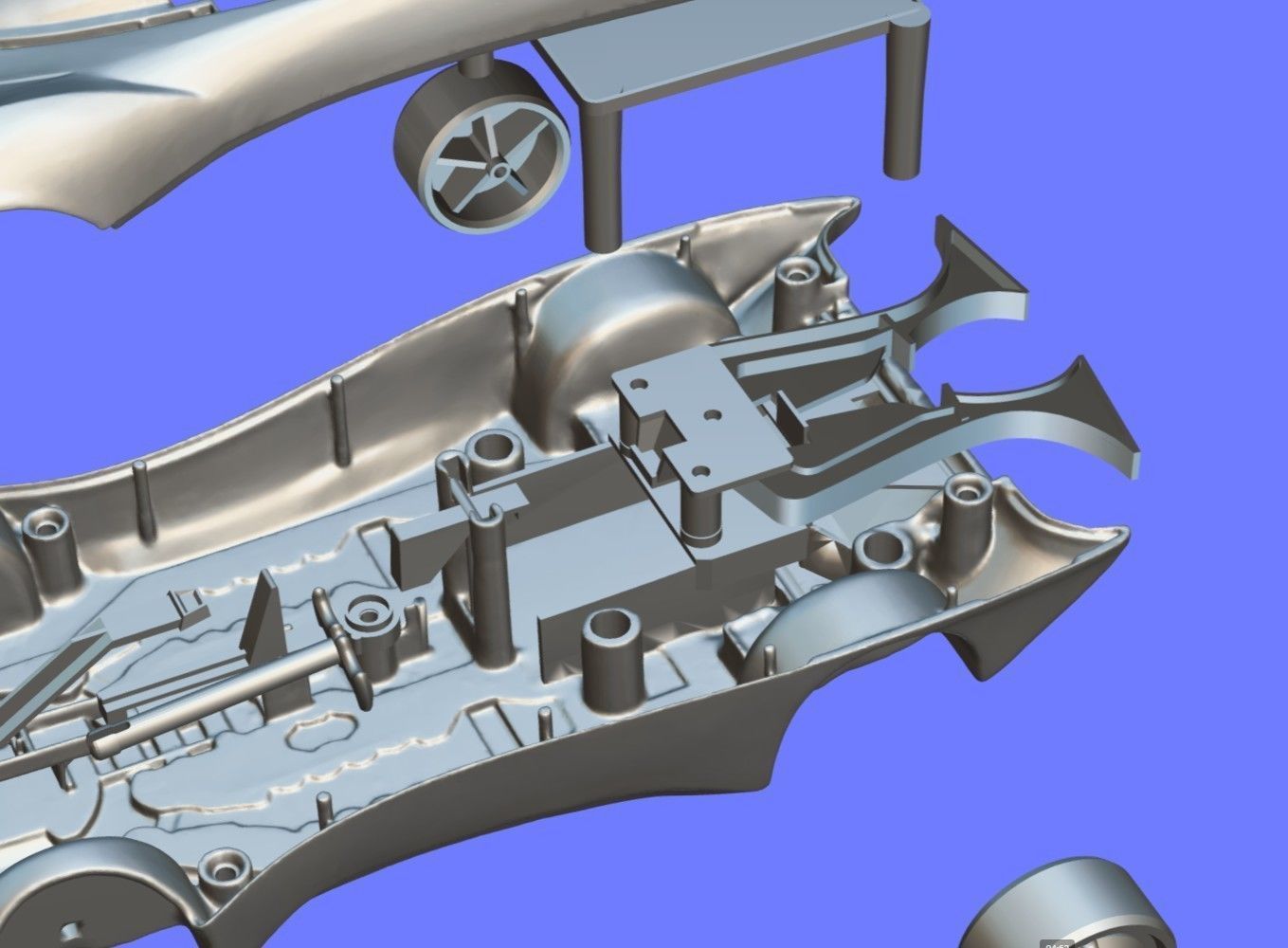 1980s KENNER BATMOBILE TOY CAR - 3D SCAN - 3D print model_20