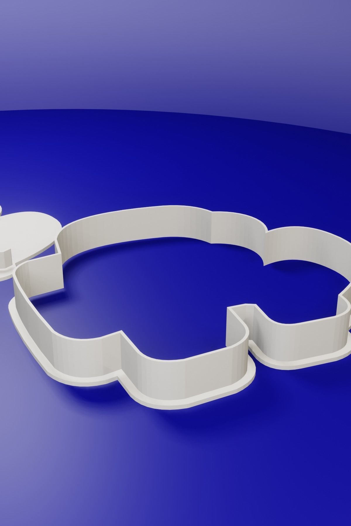 AMONG US HEART MOLD 3D model_2