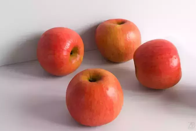 Apple 3D model