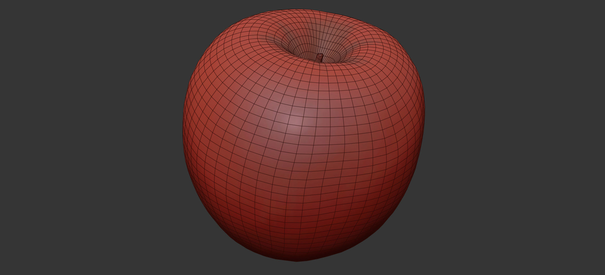 Apple 3D model_6