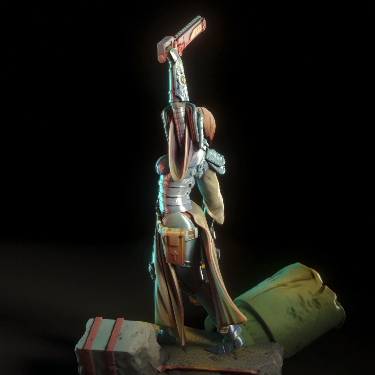 Sister of Purity 3D print model_4