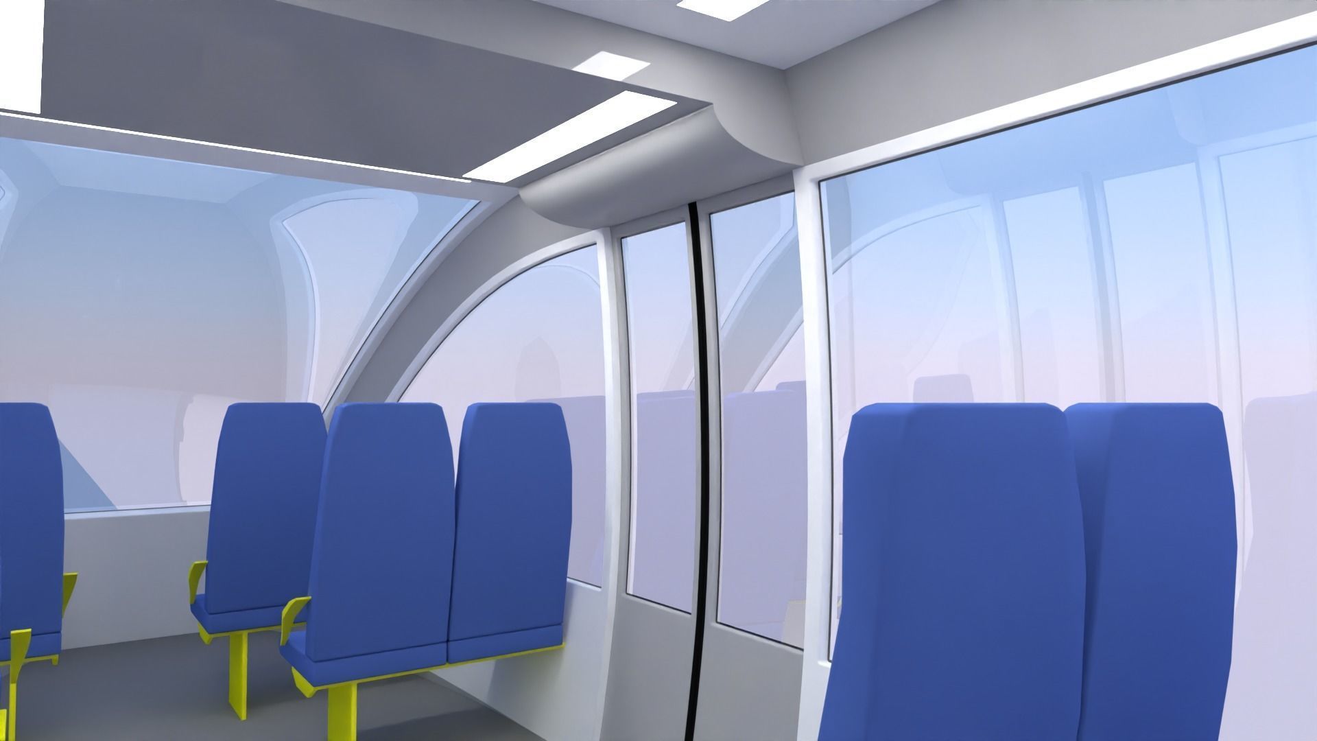 Monorail train concept 2023 IV 3D model_15