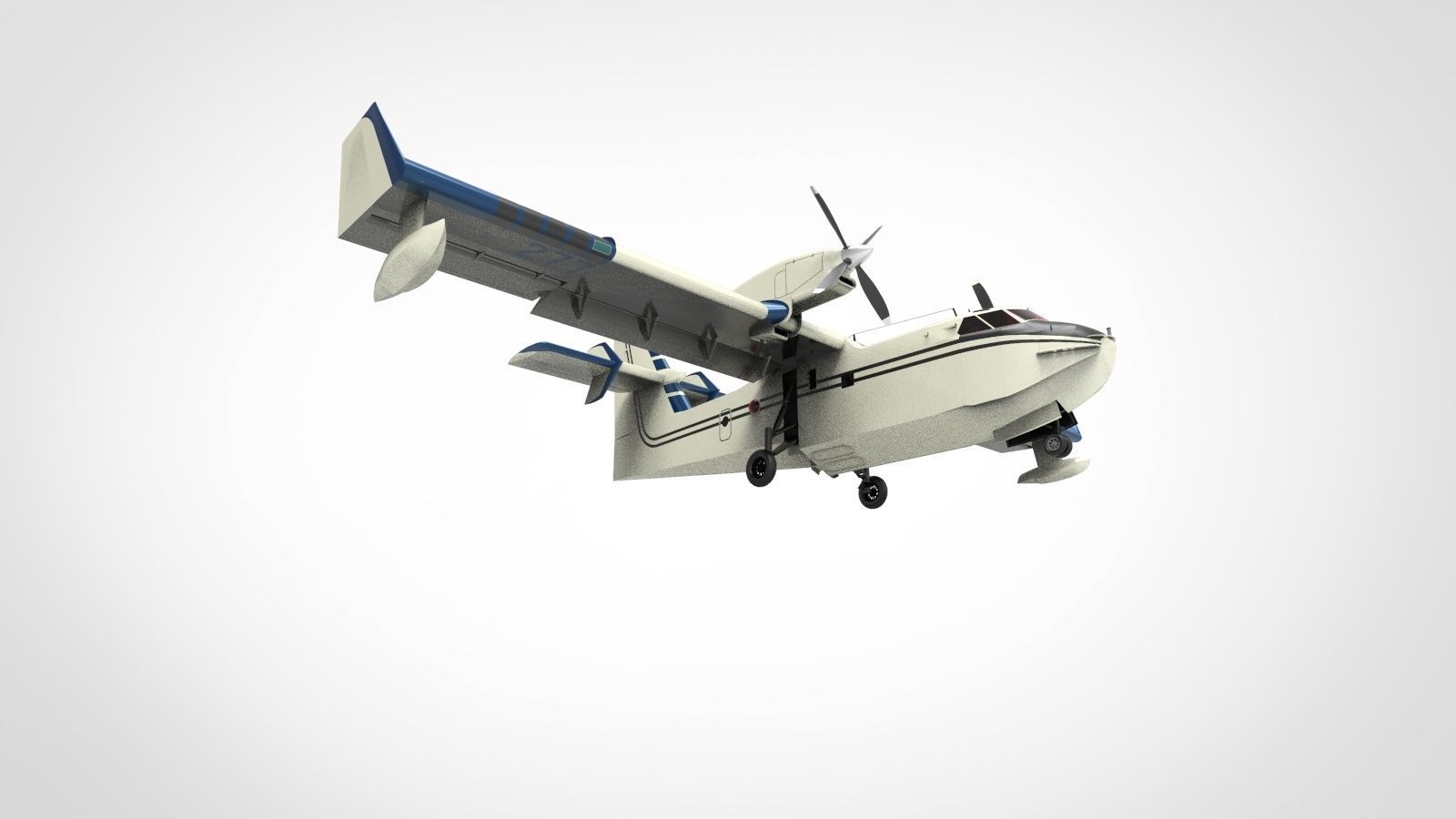  Bombardier CL-415 3D model_4