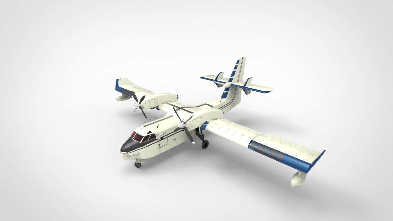  Bombardier CL-415 3D model_1