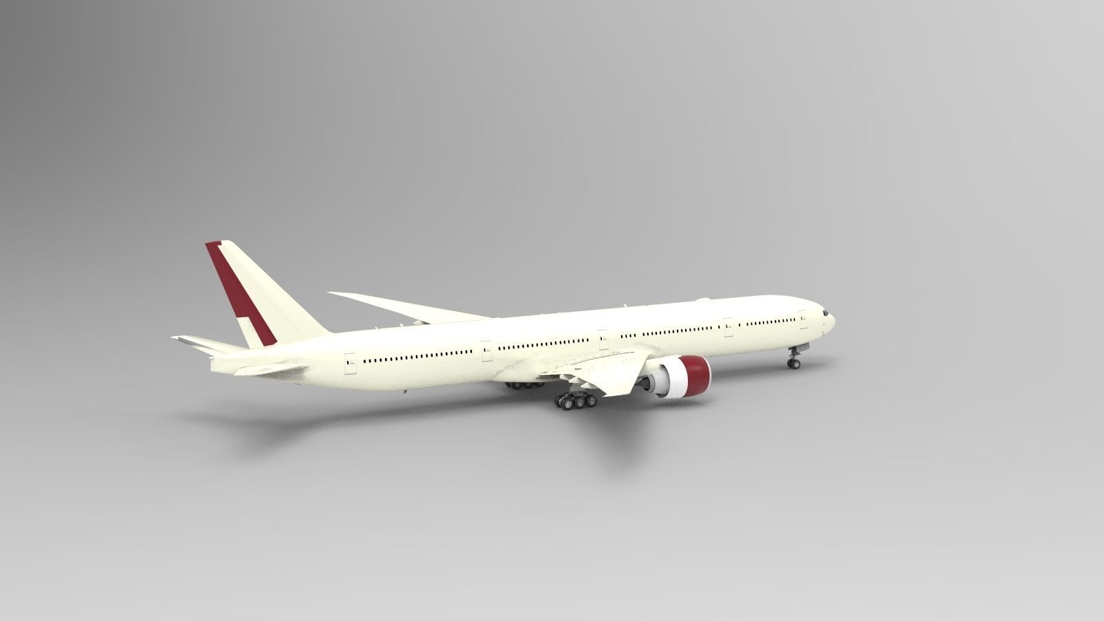 Boeing 777-300ER 3D model_4