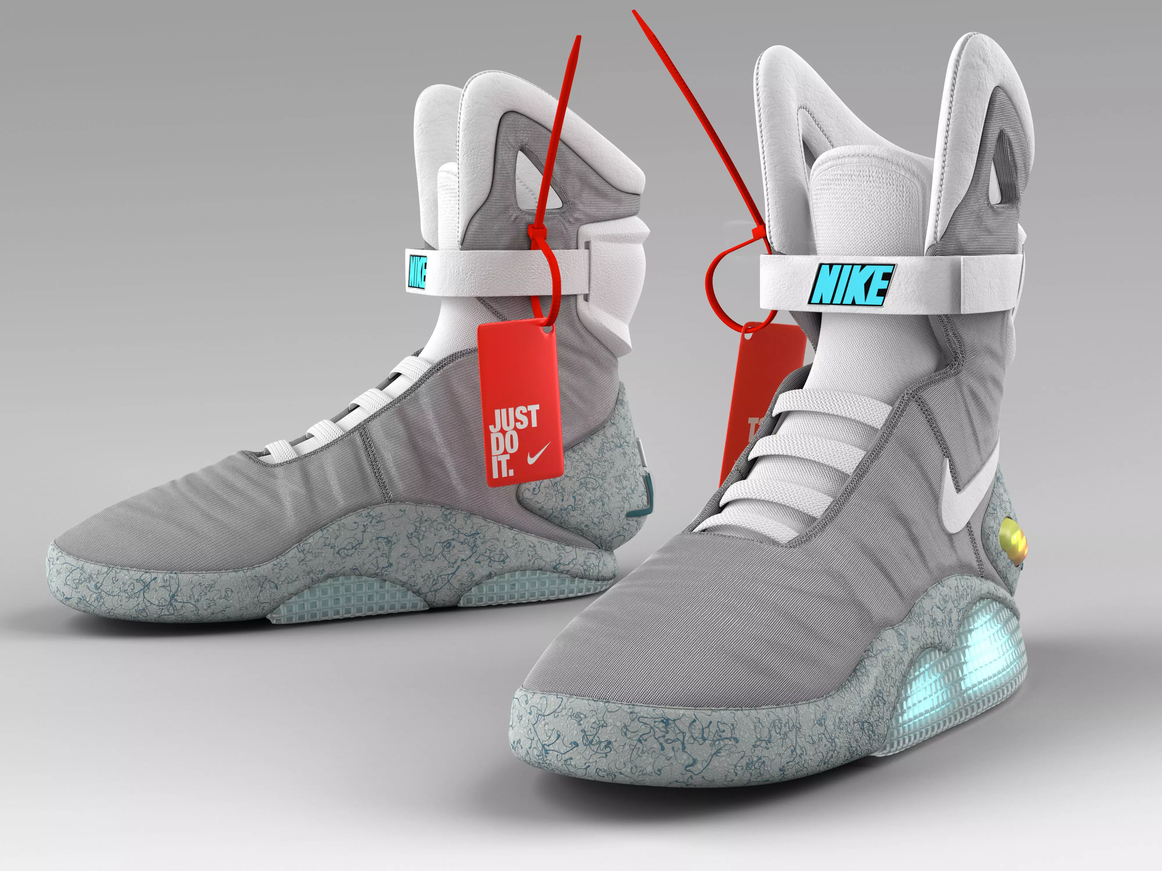 NIKE MAG Low-poly 3D model_0
