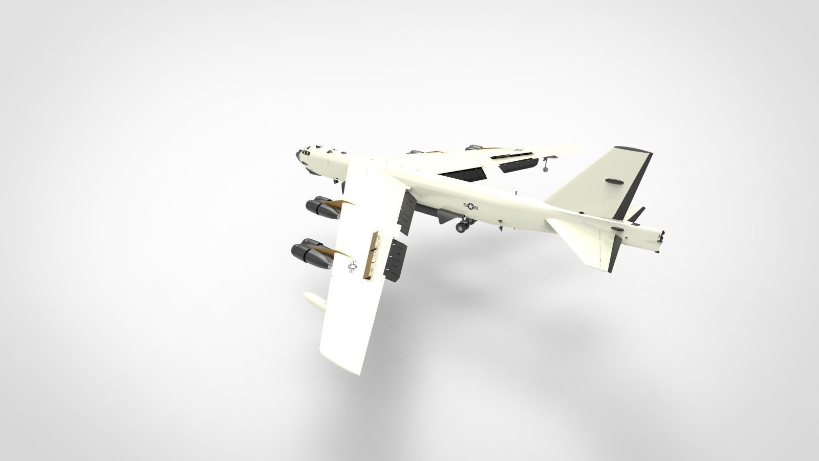 B-52 Stratofortress 3D model_1