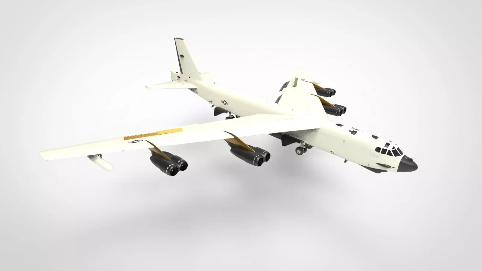 B-52 Stratofortress 3D model_0