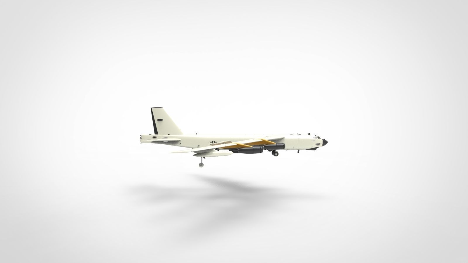 B-52 Stratofortress 3D model_3