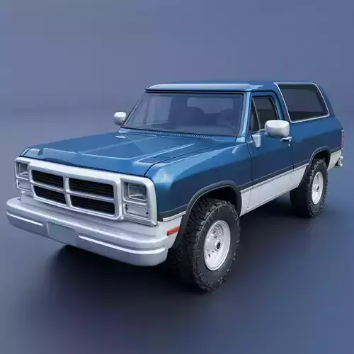 Dodge Ramcharger 1991 3D print model