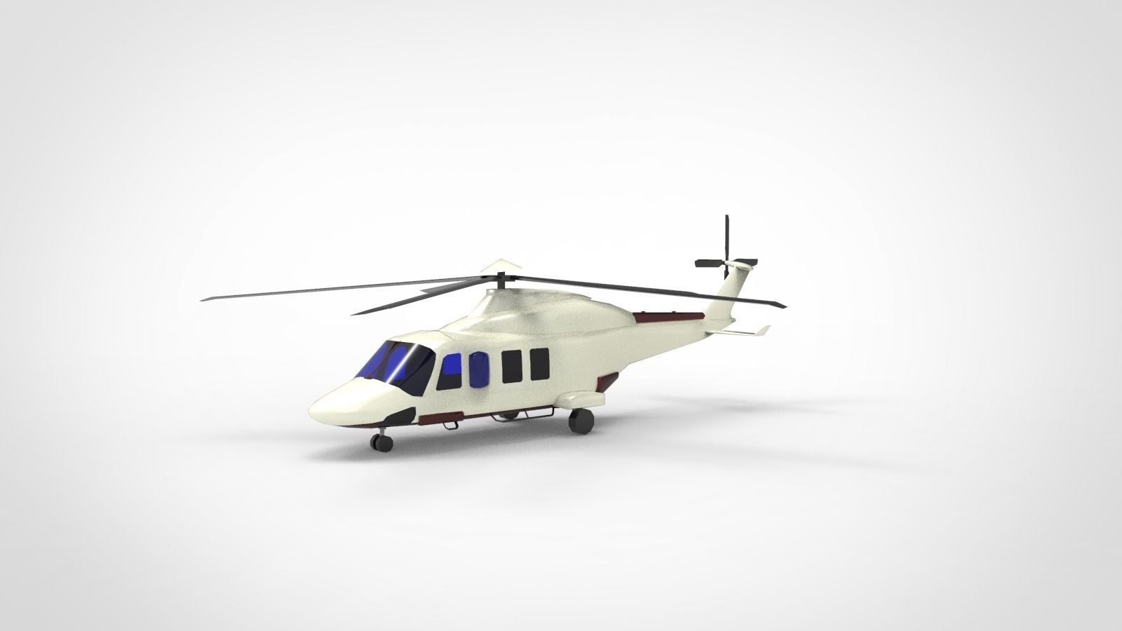 AgustaWestland AW139 3D model_1