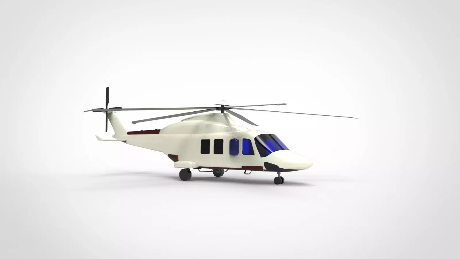 AgustaWestland AW139 3D model_0