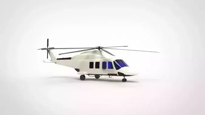 AgustaWestland AW139 3D model