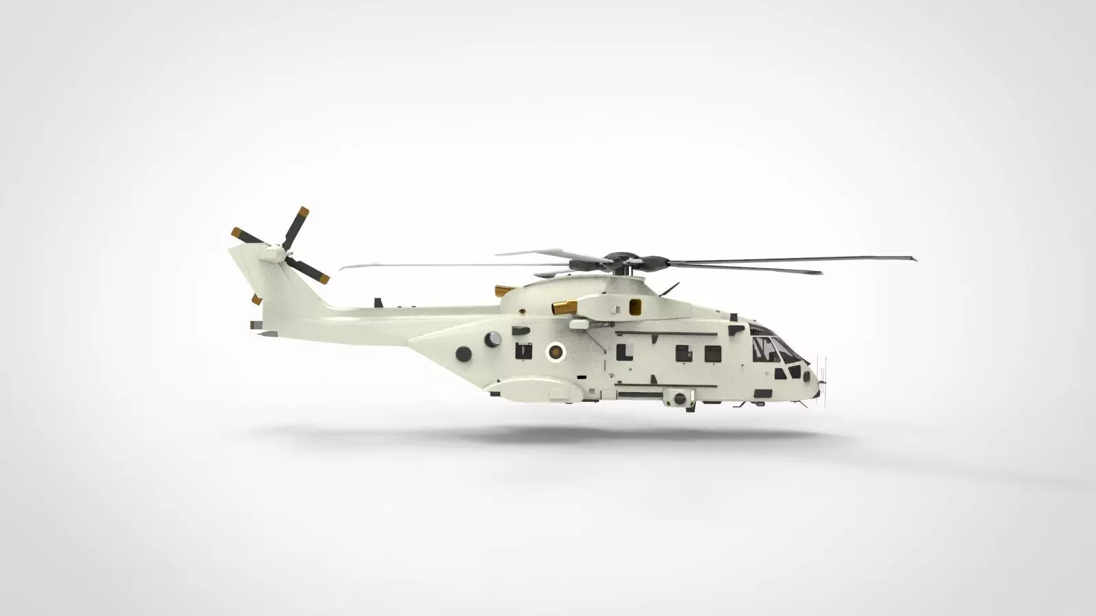 AgustaWestland AW101 3D model_0