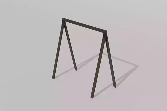 2x4 lumber Rack Free 3D model