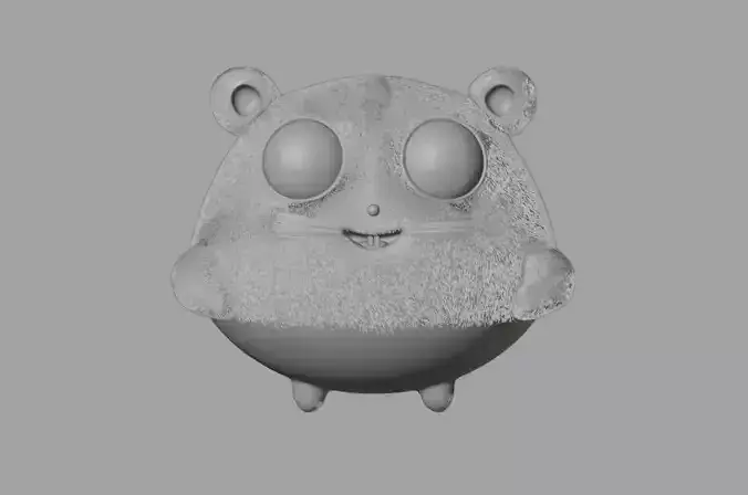 Model Name Little Mouse Low-poly 3D model