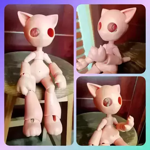 BJD 3D Files - Ashi 3D print model