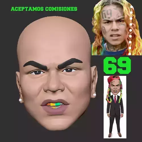 Tekashi 69 3D model
