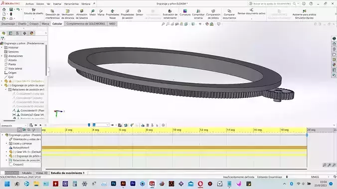 Ring Gear and Sprocket 3D print model