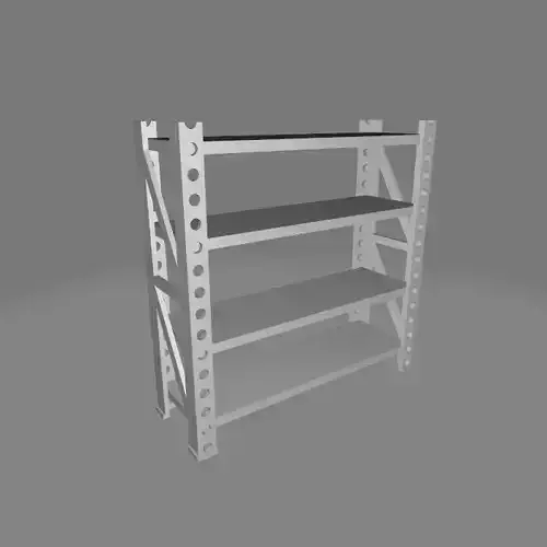 Stuff Rack V2 Scale Diorama