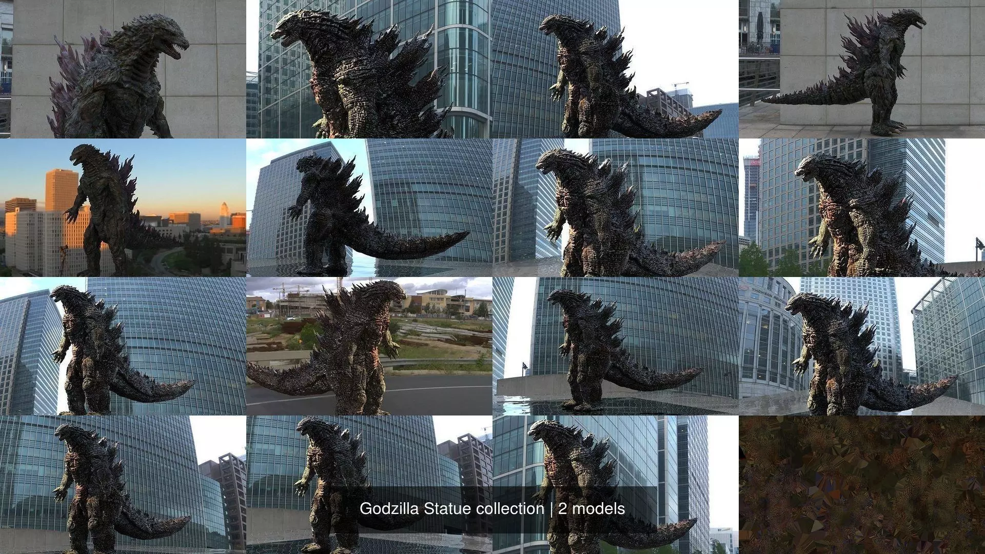 Godzilla Statue collection _0