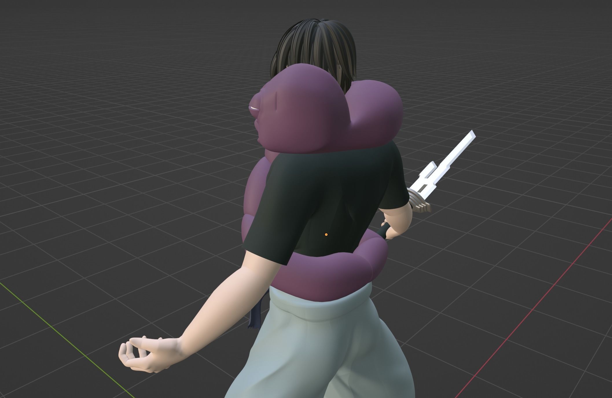 Toji Fushiguro - Jujutsu Kaisen 3D model_4