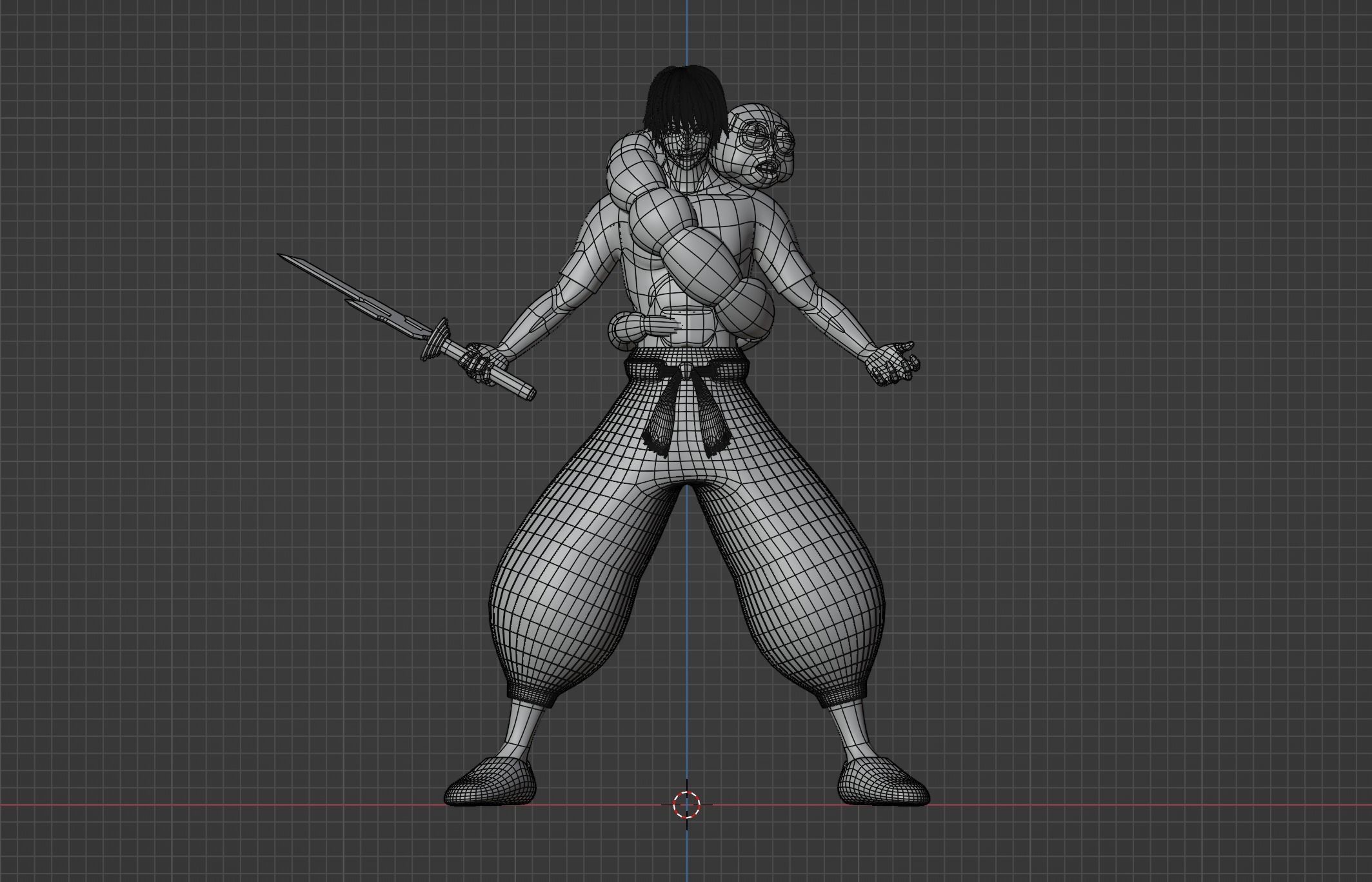 Toji Fushiguro - Jujutsu Kaisen 3D model_9