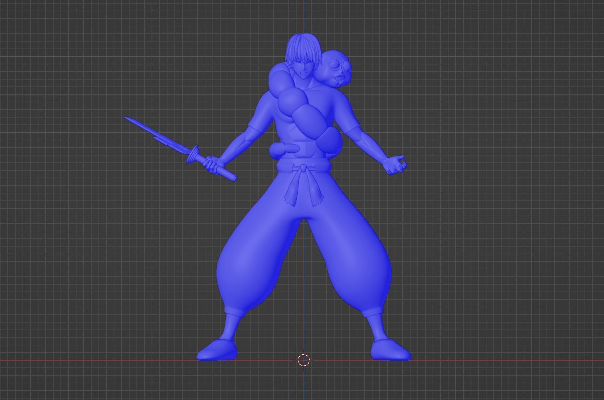 Toji Fushiguro - Jujutsu Kaisen 3D model_14