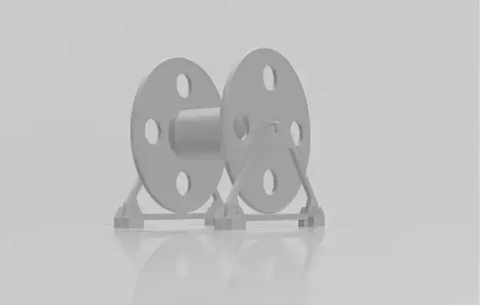 Tugger winch for ship model 3D print model
