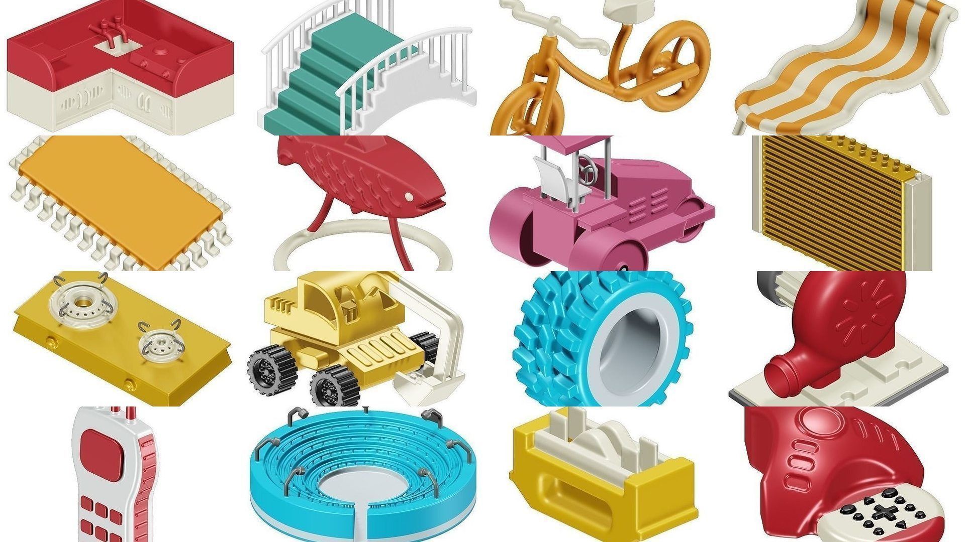 SPECTACULAR GAME ASSET COMBO PACK 3D Model Collection_5