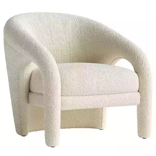 Vladimir Kagan sculptural lounge armchair for Weiman