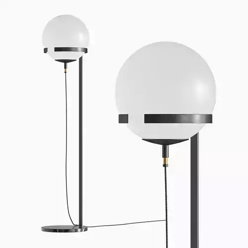 Clarke floor lamp 3D model