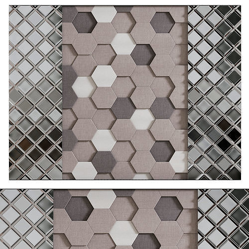 Panel by Pinterest 3D model