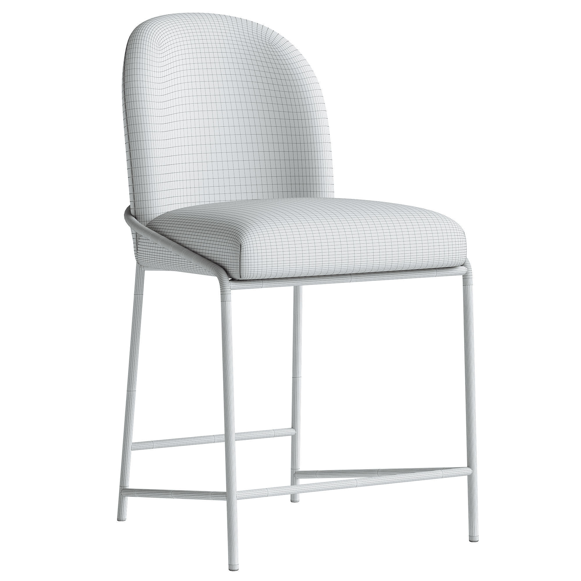Dresta Dining Chair and Dresta Counter Stool 3D model_2