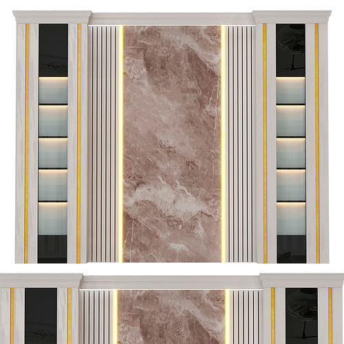 Panel by Pinterest 3D model