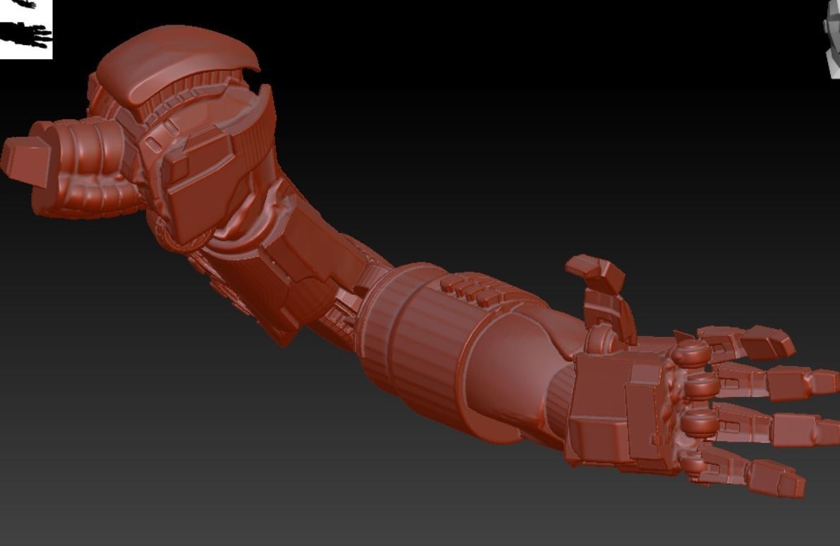 Galvatron 3d ready for print 3D print model_9