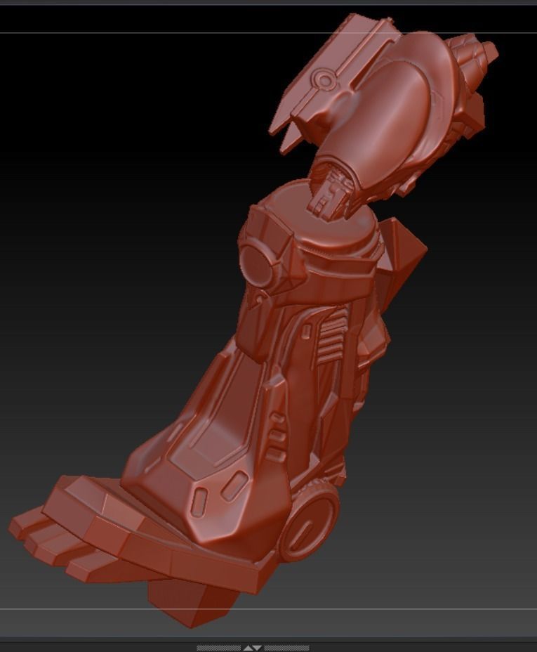 Galvatron 3d ready for print 3D print model_8